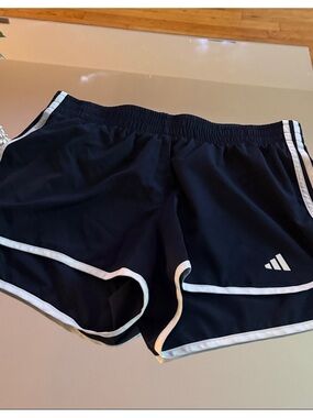Adidas Black L  Women's Athletic Shorts